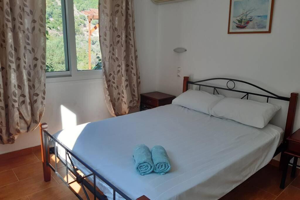 Villa Sunrise With Stunning Views And Private Pool Katokhorion  Luaran gambar