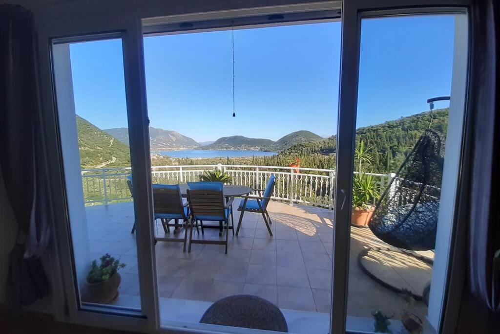 Villa Sunrise With Stunning Views And Private Pool Katokhorion  Luaran gambar