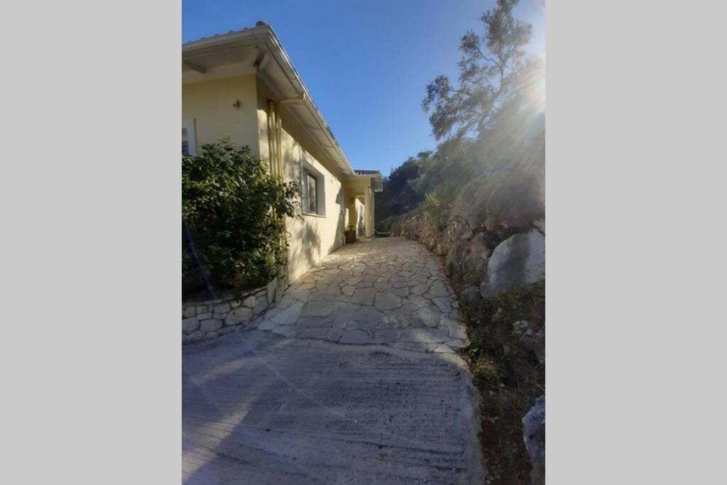 Villa Sunrise With Stunning Views And Private Pool Katokhorion  Luaran gambar