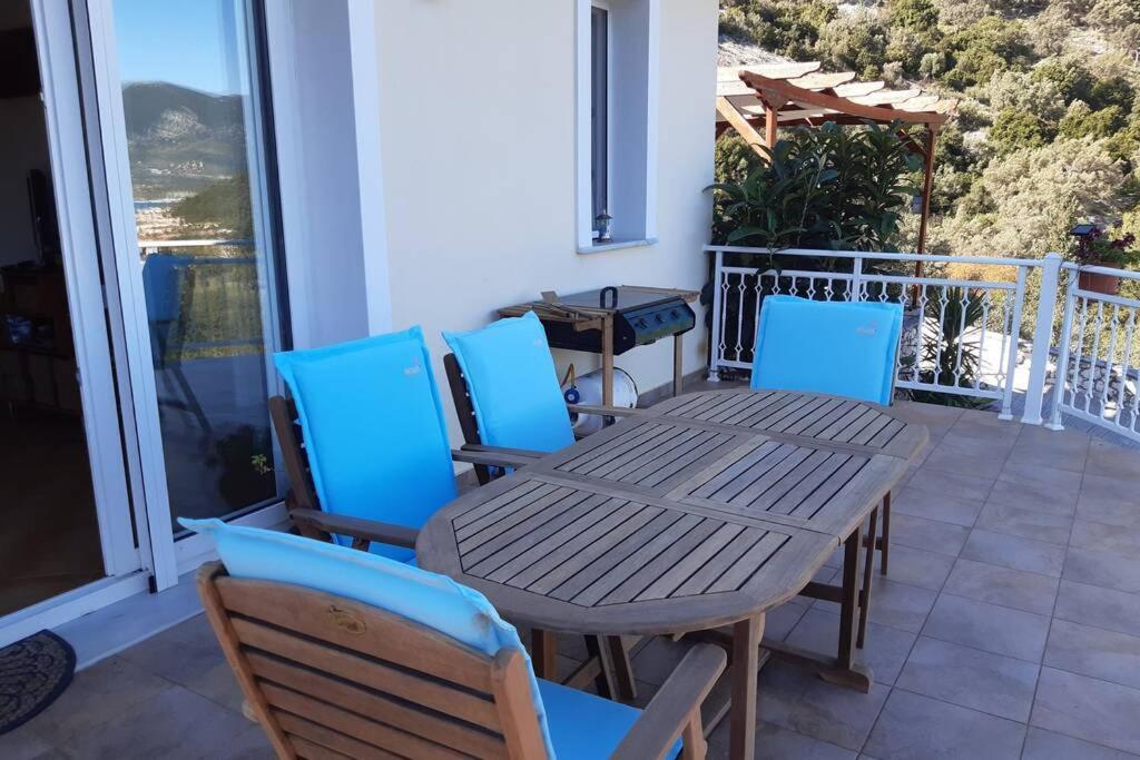 Villa Sunrise With Stunning Views And Private Pool Katokhorion  Luaran gambar